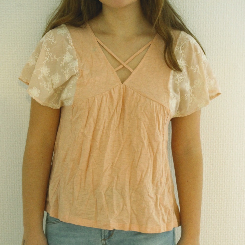 Altar'd State Embroidered Top